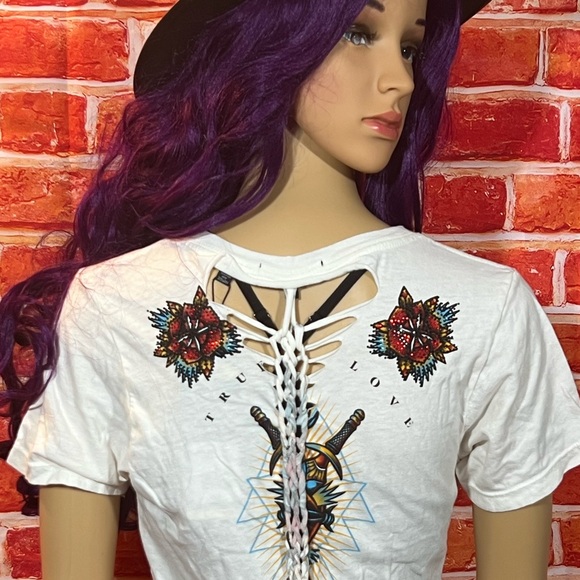 Affliction Women’s T-Shirt - Picture 3 of 9